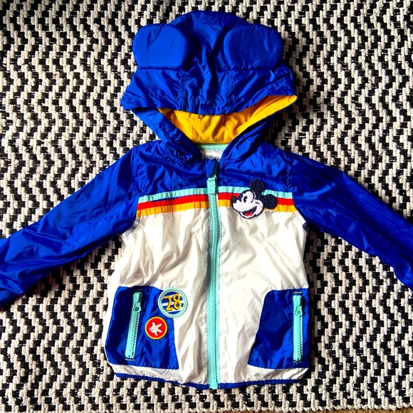 Mickey Mouse Windbreaker Jacket - Picture 1 of 2